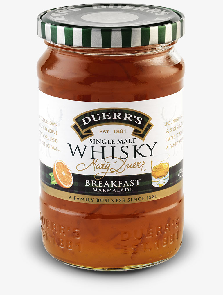 Fine Cut Seville Orange Marmalade with Single Malt Whisky Duerr's