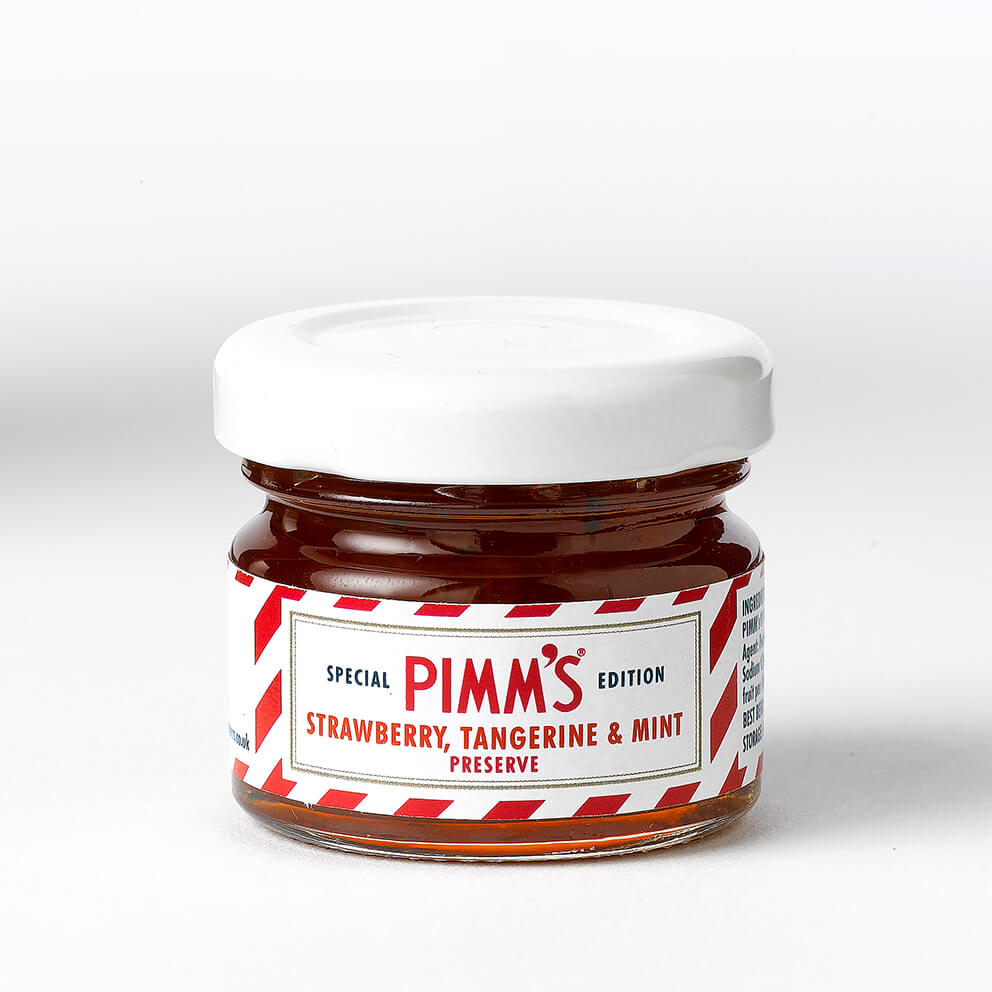 Pimm’s – ‘boozy’ preserve